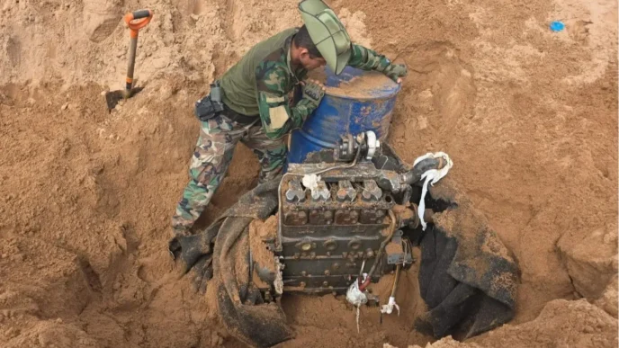 Durante las operaciones se incautaron excavadoras, balsas, motores, campamentos rústicos y diverso material empleado para la minería ilegal, bienes valorizados en S/ 8’379,726.00