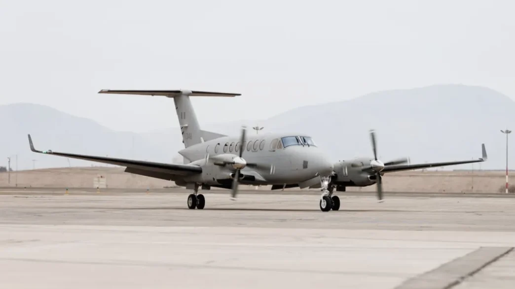 La evacuación aeromédica se realizó en un Beechcraft en coordinación con el SAMU.