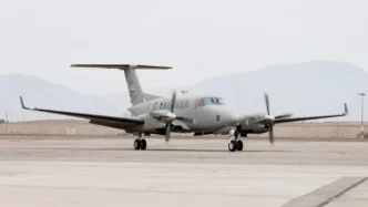 La evacuación aeromédica se realizó en un Beechcraft en coordinación con el SAMU.