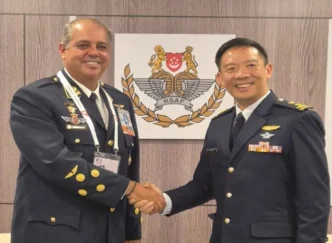 Presencia de alto nivel de la Fuerza Aérea del Perú en Singapur.