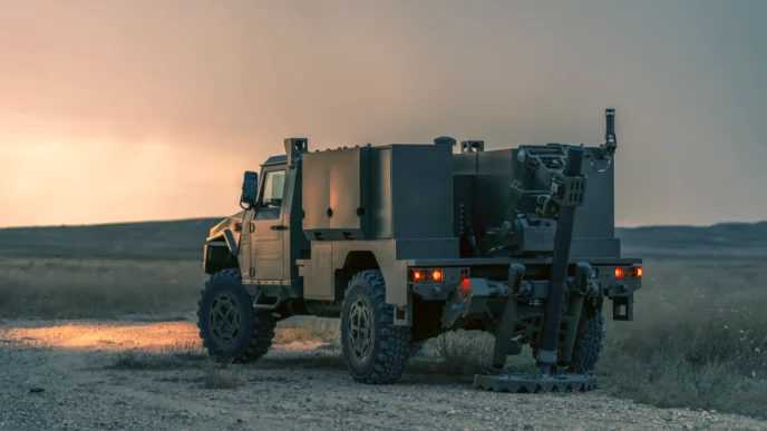 Diseñado para proporcionar fuego indirecto desde vehículos ligeros de alta movilidad, EMOC tiene una arquitectura abierta compatible con distintos sistemas de control de fuego y software.