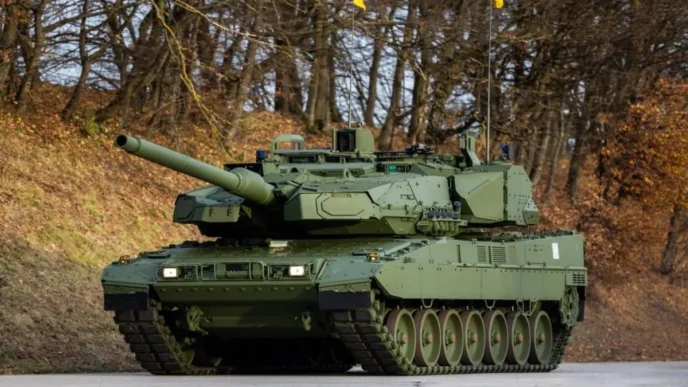 El nuevo carro Leopard 2 A8 sigue dando que hablar.