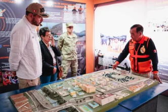 Titular del sector verificó el abastecimiento de bienes de ayuda humanitaria y resaltó el trabajo articulado para fortalecer la respuesta ante desastres naturales.